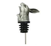 XAGMODSHN Bouchon de bouteille de vin en forme de lapin de Pâques avec bec verseur - Outil de bar en alliage de zinc pour la maison, la cuisine, le mariage, le champagne