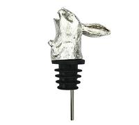 XAGMODSHN Bouchon de bouteille de vin en forme de lapin de Pâques avec bec verseur - Outil de bar en alliage de zinc pour la maison, la cuisine, le mariage, le champagne