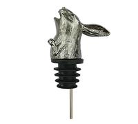XAGMODSHN Bouchon de bouteille de vin en forme de lapin de Pâques avec bec verseur - Outil de bar en alliage de zinc pour la maison, la cuisine, le mariage, le champagne
