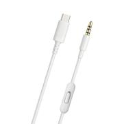 XAGMODSHN Câble audio de rechange type C 3,5 mm pour casque Durabilité PVC Hifi Transmission du son Studio Expert Sound Link