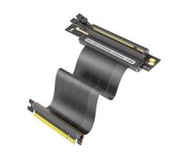 XAGMODSHN Câble D'extension À Double Emplacement PCIExpress X16 X16 Coudé 90/180 Degrés Prenant En La Compatibilité Ascendante Dans L'amélioration Des Flux D'air Des Petits PC