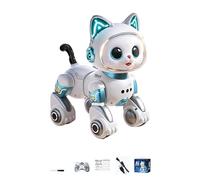 XAGMODSHN Cartoon Remote Control Walking Robot Toy Electric Meowing Pet Boys Girls Kids Birthday Christmas Meowing Pet