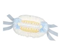 XAGMODSHN Chapeau de paille style victorien avec nœud papillon en dentelle pour femme