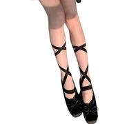 XAGMODSHN Chaussettes courtes invisibles pour femme - Style décontracté - Sport antidérapant - Ruban en coton antidérapant - Coupe basse, Dentelle noire à bretelles C, Taille unique