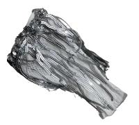XAGMODSHN Chaussettes longues en dentelle creuse scintillante avec pompons et paillettes scintillantes pour filles, blanc, Taille unique