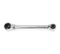 XAGMODSHN Clé à cliquet 4 en 1 en acier au chrome vanadium à double tête pour clé à cliquet double extrémité 8-13 mm/10-19 mm/16-19 mm