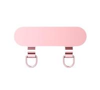 XAGMODSHN Clip en acier inoxydable pour tablette de téléphone avec chaîne double oreille en métal pour voyageurs Fixation sécurisée Utilisation en extérieur Style de vie actif