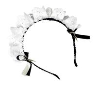 XAGMODSHN Coiffe de soubrette tendance à porter au quotidien - Bandeau élégant pour les fêtes et le quotidien