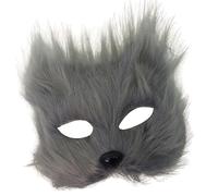 XAGMODSHN Coiffe réaliste en peluche douce et confortable, idéale pour Halloween et accessoires photo, simulation de peluche en fourrure synthétique pour spectacles théâtraux
