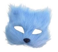 XAGMODSHN Coiffe réaliste en peluche douce et confortable, idéale pour Halloween et accessoires photo, simulation de peluche en fourrure synthétique pour spectacles théâtraux