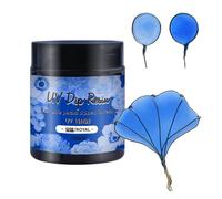 XAGMODSHN Colle en résine UV Dip, Liquide de Fabrication de Fleurs pour Fils métalliques trempés dans la résine, de polymérisation, Coiffure, Fabrication de Bijoux, résine Dip