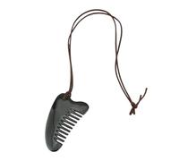 XAGMODSHN Collier avec pendentif en corne pratique et robuste pour un style facile - Ajoute de l'élégance à votre coiffure pour toutes les occasions - Bijoux en corne faits à la main