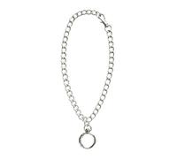 XAGMODSHN Collier de nuit pour | Pendentif rond géométrique, chaîne de déclaration à maillons audacieux, accessoire de mode à base de cuivre,