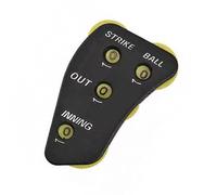 XAGMODSHN Compteur de jeu de baseball portable, 4 indicateurs d'arbitre, indicateurs d'arbitre de rechange, compteur de jeu de baseball et softball