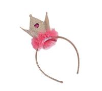 XAGMODSHN Couronne scintillante - Bandeau scintillant - Accessoires de fête de Noël - Accessoires de costume pour enfants - Garçons et filles