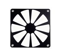 XAGMODSHN Couvercle de ventilateur de refroidissement pour petit moteur en aluminium Dissipation de la chaleur Installation facile Accessoires Filtre de ventilateur
