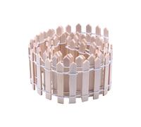XAGMODSHN Creative Wooden Miniature Fence Model Figure for 1/12 Doll House Garden and Succulents Plant Microlandscape Arrangement Miniature Garden Fence