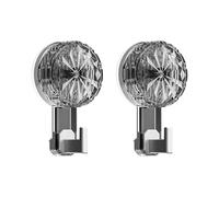 XAGMODSHN Crochet à ventouse amovible pour salle de bain et cuisine - Adhésif puissant - Porte-serviettes étanche - Pour peignoir, manteau, vêtements, bureau, petit article