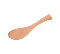 XAGMODSHN Cuillère de service pratique en bois - Passe au lave-vaisselle - Ustensile pour la maison et l'extérieur - Accessoires de cuisine en bois