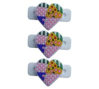 XAGMODSHN Durabilité Silicone Tennis Amortisseur de Choc en Forme de Coeur Universel Amortisseur de Poignet Accessoire de Tennis Installation Rapide Absorbeur de Choc