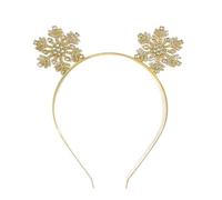 XAGMODSHN Élégant accessoire de cheveux de vacances pour femmes et adolescents, fête de Noël, serre-tête en métal, confortable à porter, ornement de cheveux