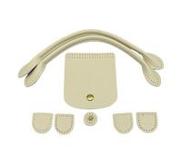 XAGMODSHN Ensemble De Tricot À Main En Cuir PU Bricolage Crochet Faisant Des Sacs Poignées Boutons-pression Couvercle Rabat Pour Main Bandoulière Fabrication En