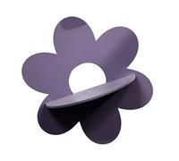 XAGMODSHN Étagère murale unique en forme de fleur bohème avec élégante touche de cristal pour chambre à coucher ou bureau