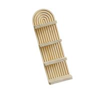 XAGMODSHN Étagère murale vintage en bois style bohème à 4 niveaux pour décoration de maison ou de bureau