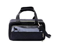XAGMODSHN Étui de transport de grande capacité pour marqueurs de peinture - Sac de transport avec bandoulière et poignée - Organiseur de voyage, Noir , Taille unique