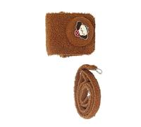 XAGMODSHN Étui pour appareil photo résistant aux chocs et à l'eau en polyuréthane et tissu avec sangle réglable pour le rangement de voyage (115 caractères), joli sac à bandoulière motif dessin animé