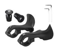 XAGMODSHN Extrémités de guidon de vélo de montagne en alliage d'aluminium réglable et extension avec embouts pour vélo de route