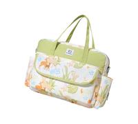 XAGMODSHN Fashion-Forward Sac de voyage étanche multifonction pour maman et papas, The Green Field