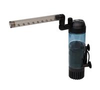 XAGMODSHN Filtre D'aquarium Économe en Énergie avec des Médiums Organiques Et Un Lit De Liquide pour Les Réservoirs De Poisson Eau Salée Et Eau Douce Circulation À Faible Puissance Aquarium