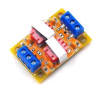 XAGMODSHN Filtre de Bruit stéréo avec 3, 5 mm, Terminal Socket Inte | Le module isolateur de signaux sonores en plastique empêche la distorsion des signaux et réduit les interférences