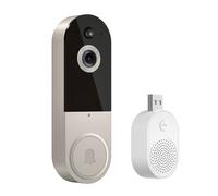 XAGMODSHN Home Intelligent Security Camera Door Design en Temps Réel Alertes Mobiles Multiples Accès Utilisateur ABS Construction DOIR RADI