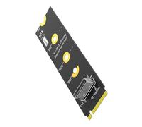 XAGMODSHN Installation facile Adaptateur SFF 8612 vers NVME avec prises pour les amateurs d'accélérateur de données
