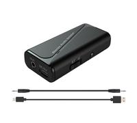 XAGMODSHN Isolateur de bruit de mise à la terre portable de 3,5 mm pour éliminer les interférences sonores améliorant le son dans la voiture et la maison Isolateur de mise à la terre noir