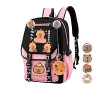 XAGMODSHN Joli À Capybaras Pour Femmes Et Hommes Sacs À Main De Voyage À Décontracté Sacs D'école De Voyage Cadeaux À Décontracté Sacs D'école