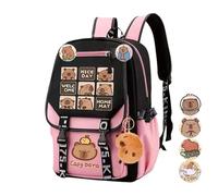 XAGMODSHN Joli À Capybaras Pour Femmes Et Hommes Sacs À Main De Voyage À Décontracté Sacs D'école De Voyage Cadeaux À Décontracté Sacs D'école