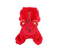 XAGMODSHN Joli pull pour chien avec couverture complète des jambes pour temps froid pour la marche quotidienne et les fêtes de fin d'année, vêtement chaud pour chien pour l'extérieur