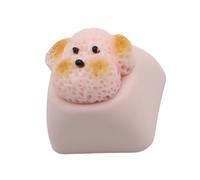 XAGMODSHN Jolie Touche Chien pour Les Claviers Mécaniques Keycap en Résine avec des Touches Clavier Mécaniques Texturées Lisses Facile avec Une Figure Chien