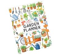 XAGMODSHN Journal de jardin, planification du temps d'arrosage, profil détaillé des dossiers horticoles - Amusant au quotidien - Décoration de la maison - Carnet de notes - Gestion des plantes de