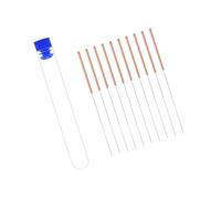 XAGMODSHN Kit de Nettoyage de buse d ' imprimante 3D, 10 pièces, 0.6/0.8Mm, Aiguille de Nettoyage de buse en Acier Inoxydable, Accessoires de Remplacement