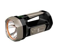 XAGMODSHN Lampe De Poche d'urgence Extérieure Générateur De Main Charges USB Batterie 4000 MAh Affichage Numérique Conception Étanche Lampe De Poche LED Très Lumineuse Étanche