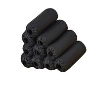 XAGMODSHN Lot de 100 bottes antidérapantes avec bande élastique faciles à porter et à enlever pour chaussures élastiques d'intérieur et d'extérieur, Noir , Taille unique