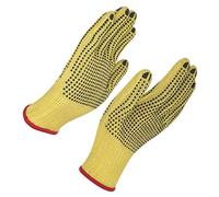 XAGMODSHN Lot de 2 gants de protection enduits de silicone pour améliorer la prise en main dans des conditions humides et huileuses. Utilisation industrielle pour conditions humides