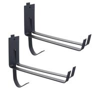 XAGMODSHN Lot de 2 supports muraux pour planche de surf - Support de rangement mural pour planche à roulettes, snowboard, planche de surf