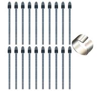 XAGMODSHN Lot de 20 feutres de rechange avec clip pour stylos et écrans tactiles