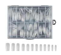 XAGMODSHN Lot de 240 faux ongles longs pré-formés à presser - Couverture complète des ongles - Faux ongles artificiels pour le bricolage des ongles en salon