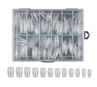 XAGMODSHN Lot de 240 faux ongles longs pré-formés à presser - Couverture complète des ongles - Faux ongles artificiels pour le bricolage des ongles en salon